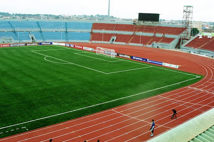 Open-air event ground